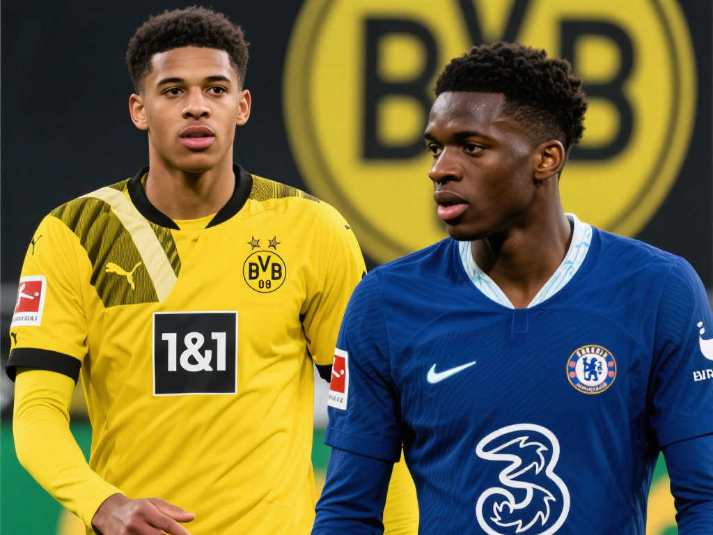 体图:多特若签乔布-贝林厄姆或放弃楚克乌梅卡 体图:多特若签乔布-贝林厄姆或放弃楚克乌梅卡